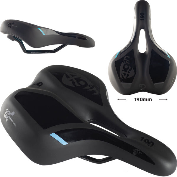 49N SELLE EN MOUSSE MÉMOIRE FORMFIT ERGO UNISEXE - 190 MM, selle