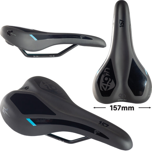 49N SELLE EN MOUSSE MÉMOIRE FORMFIT UNISEXE - 157 MM, selle