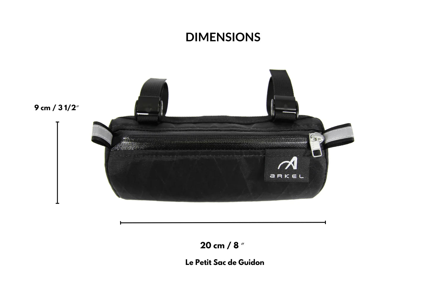 Arkel Le Petit Handlebar Bag, détail produit