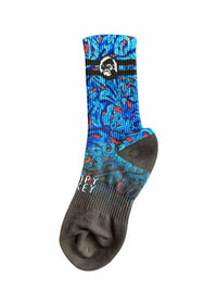 Bas Grumpy Monkey, coloris Street Splash