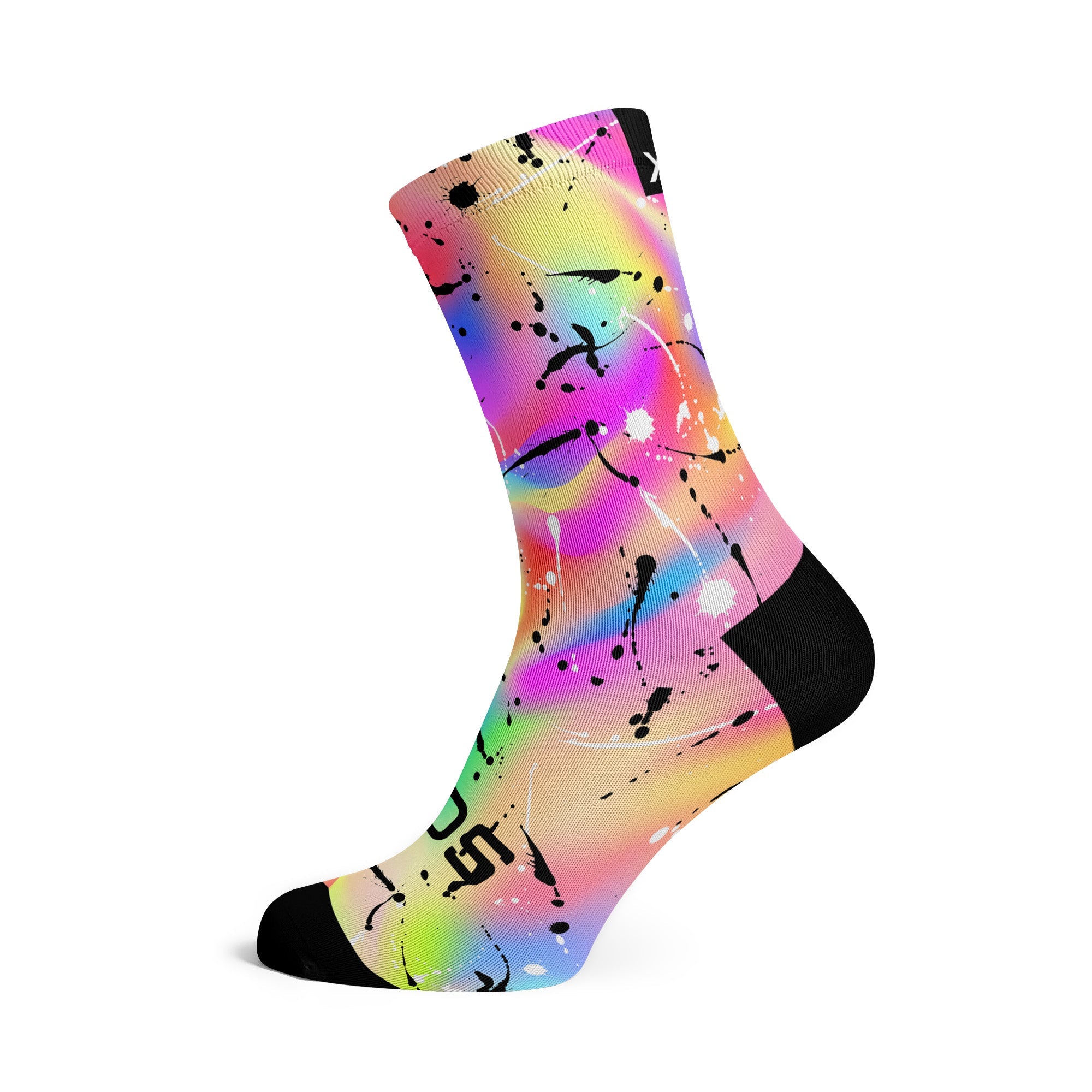 Bas SOX mi-mollet, coloris Holographic