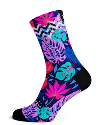Bas SOX mi-mollet, coloris Nuit Tropical