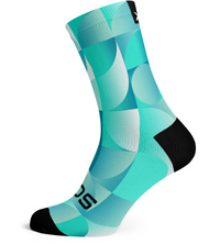 Bas SOX mi-mollet, coloris Turquoise solide