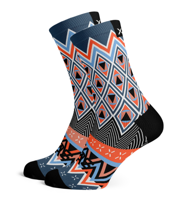 Bas SOX mi-mollet, coloris Xhosa