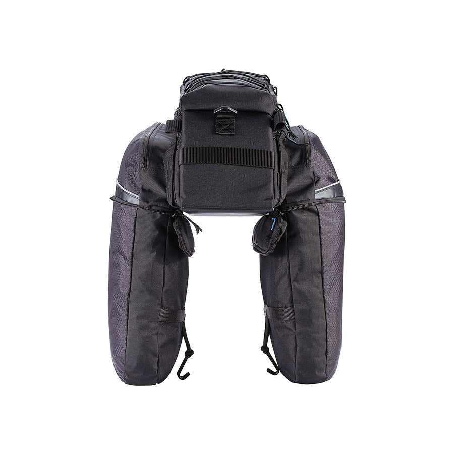 BBB Cycling TrunkPack Sac de porte-bagages, 11.5L, Noir, vue de face