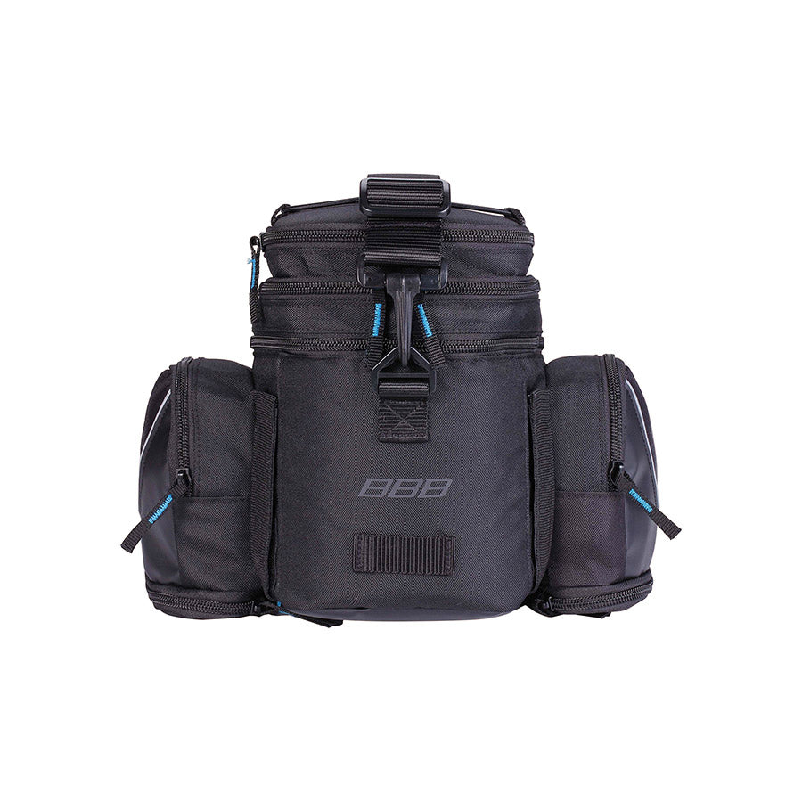 BBB Cycling TrunkPack Sac de porte-bagages, 11.5L, Noir, vue de profil
