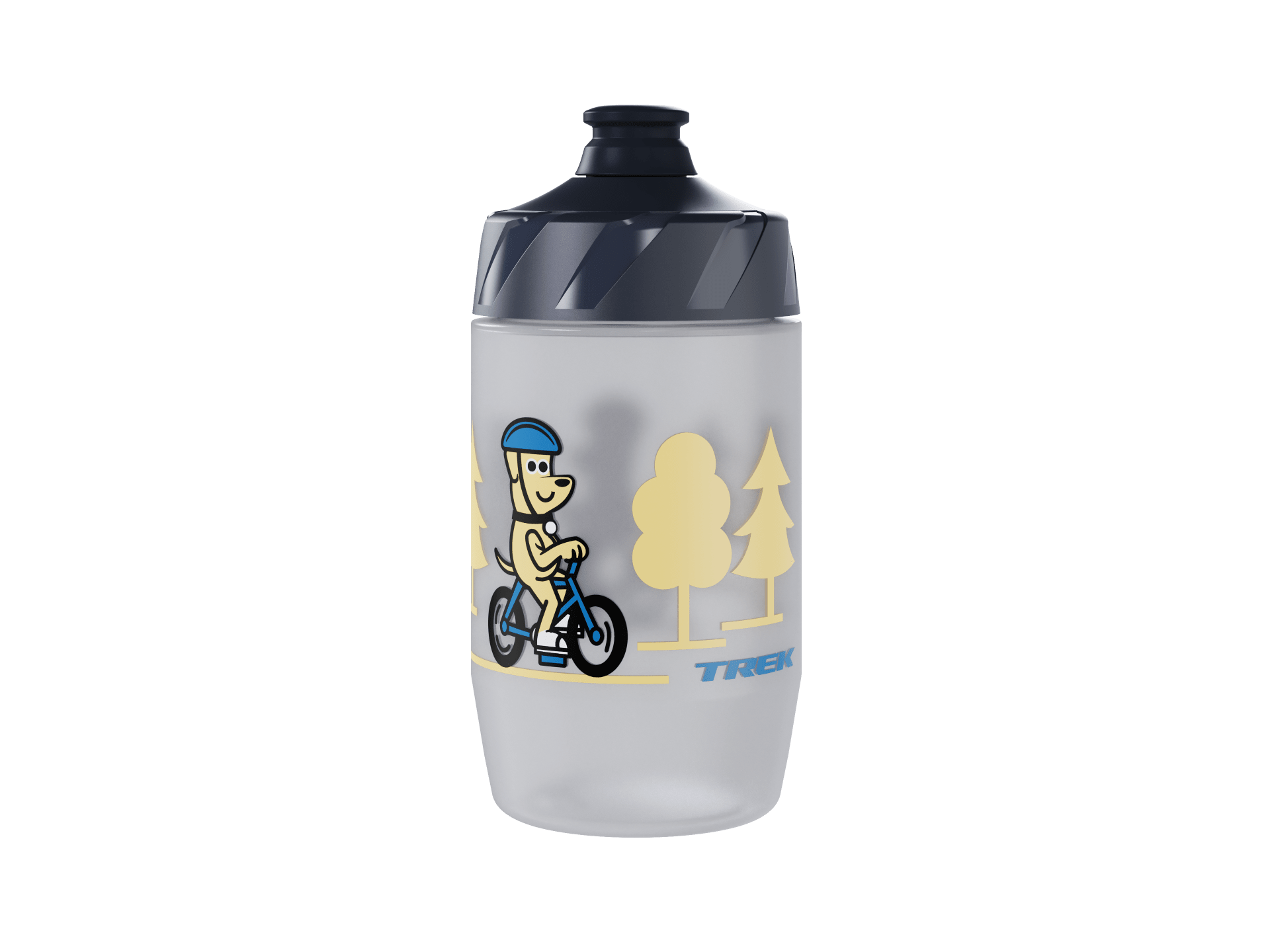 Bidon Trek Voda 444 ml, coloris Alpine Blue/Orange