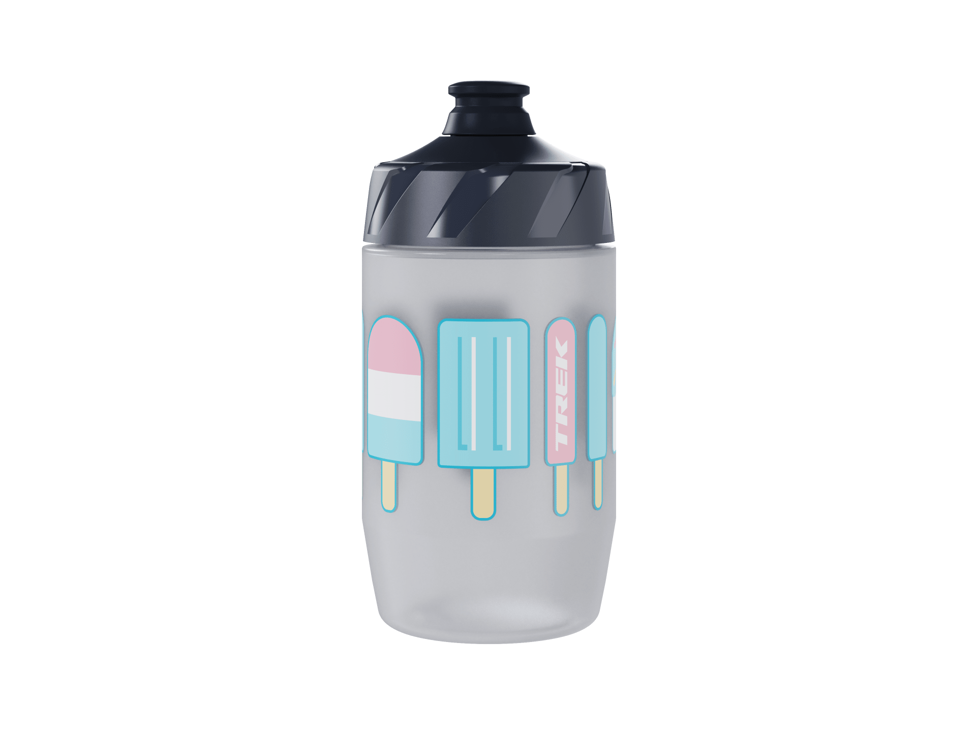 Bidon Trek Voda 444 ml, coloris Bleu clair / rose clair