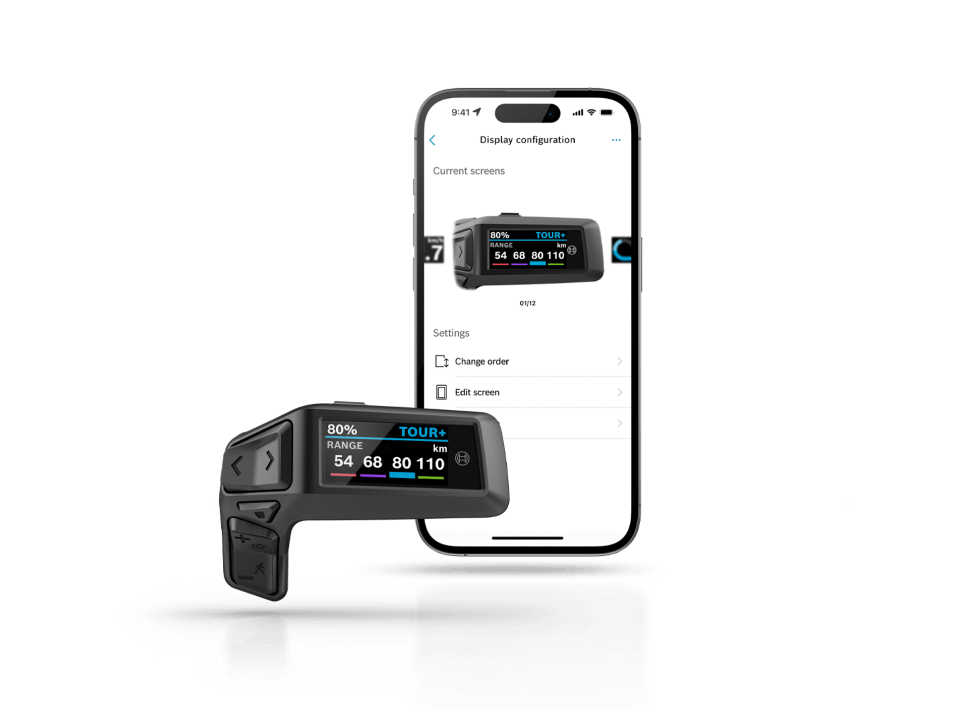 Bosch Écran Bosch Smart System Purion 200, détail produit