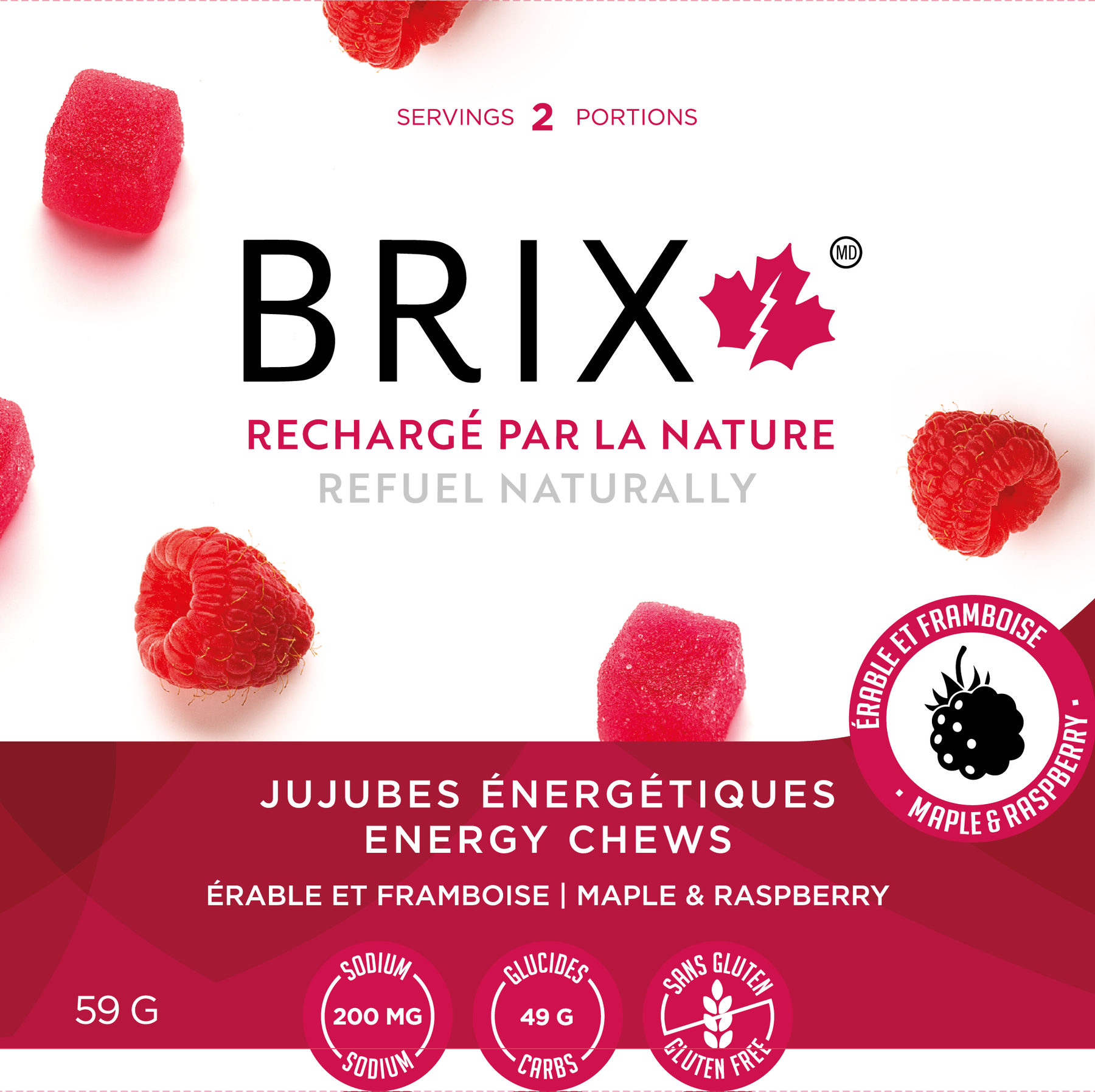 Brix Jujube Énergétique, variante de couleur