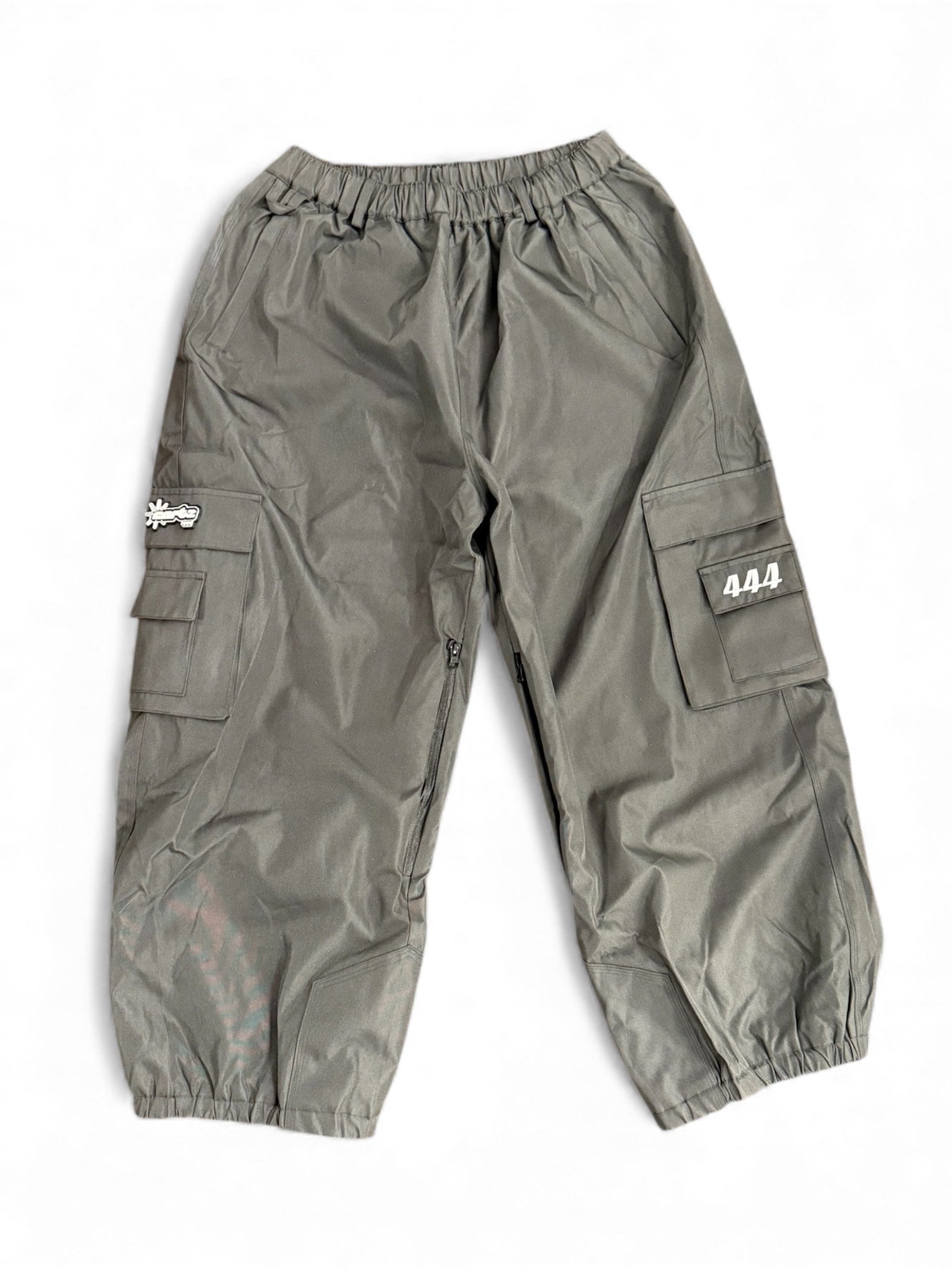 Cartz Cargo snowpants - Gris, profil droit