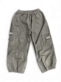 Cartz Cargo snowpants - Gris, profil droit