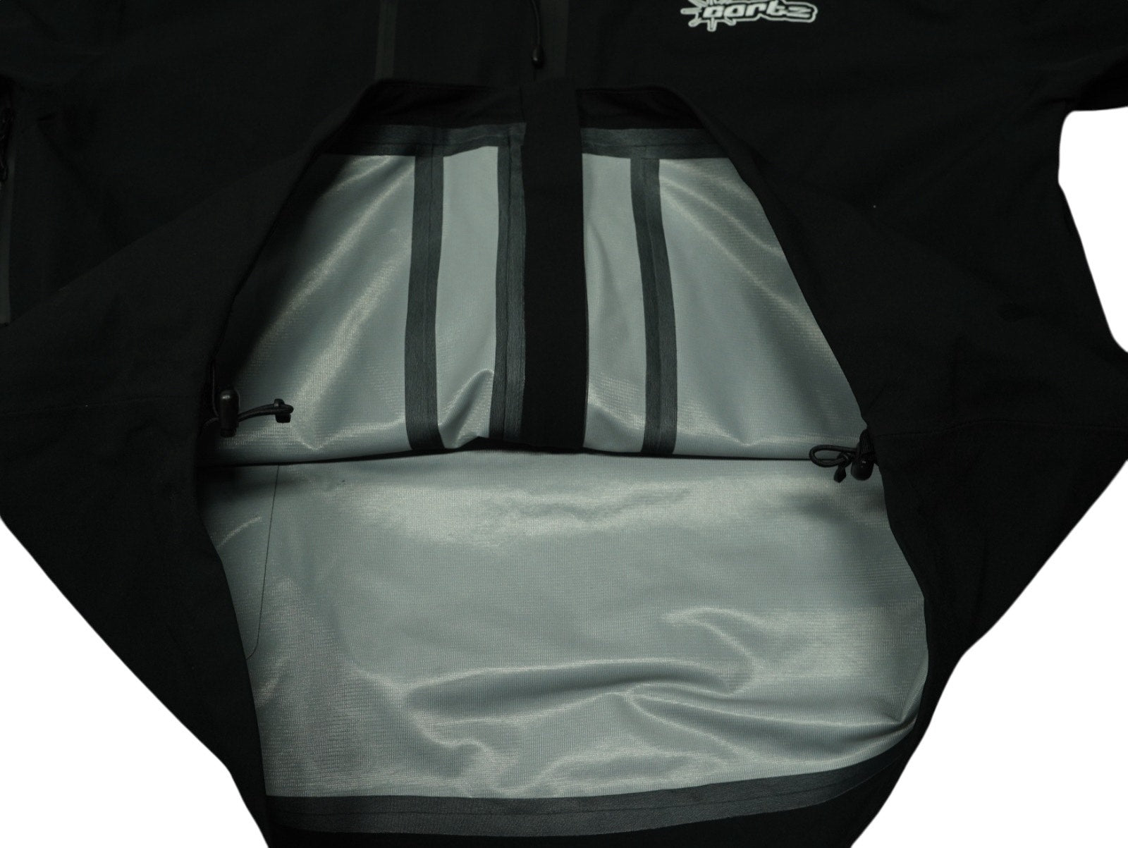 Cartz Summit Shell - Noir, détail produit