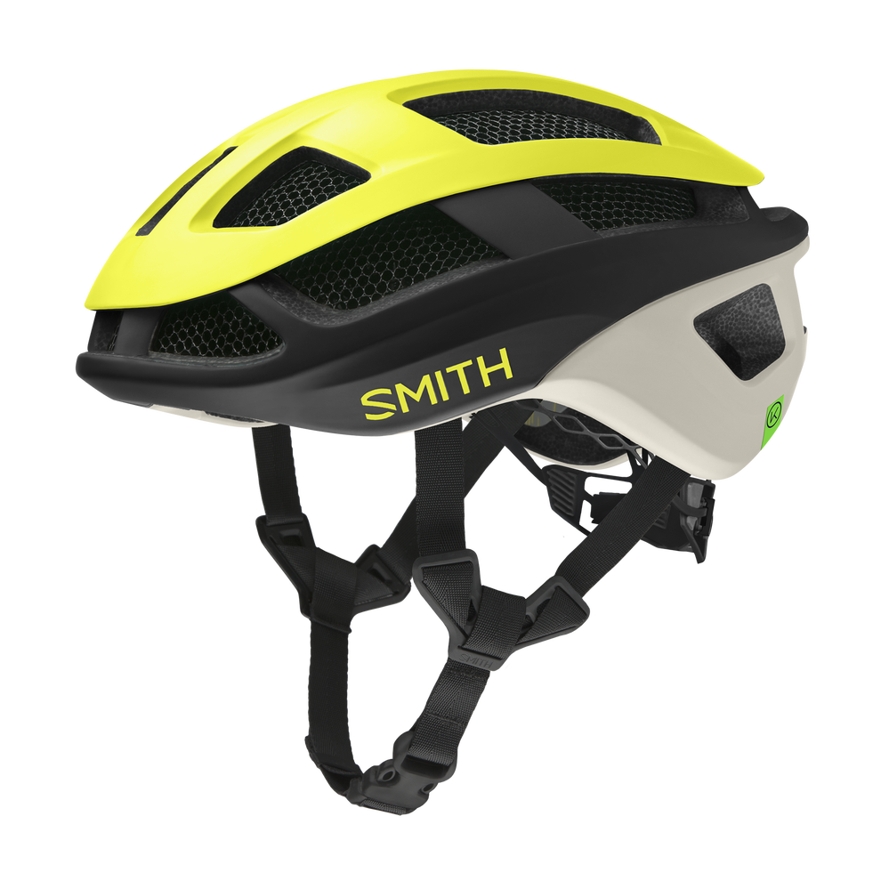 Casque Smith Trace Mips, coloris Matte neon yellow