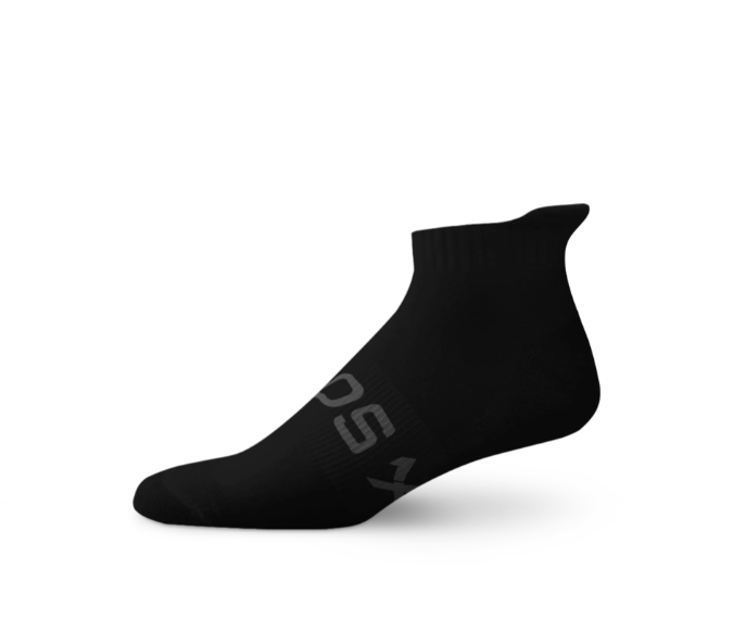 Chaussettes à languettes SOX, coloris Noir