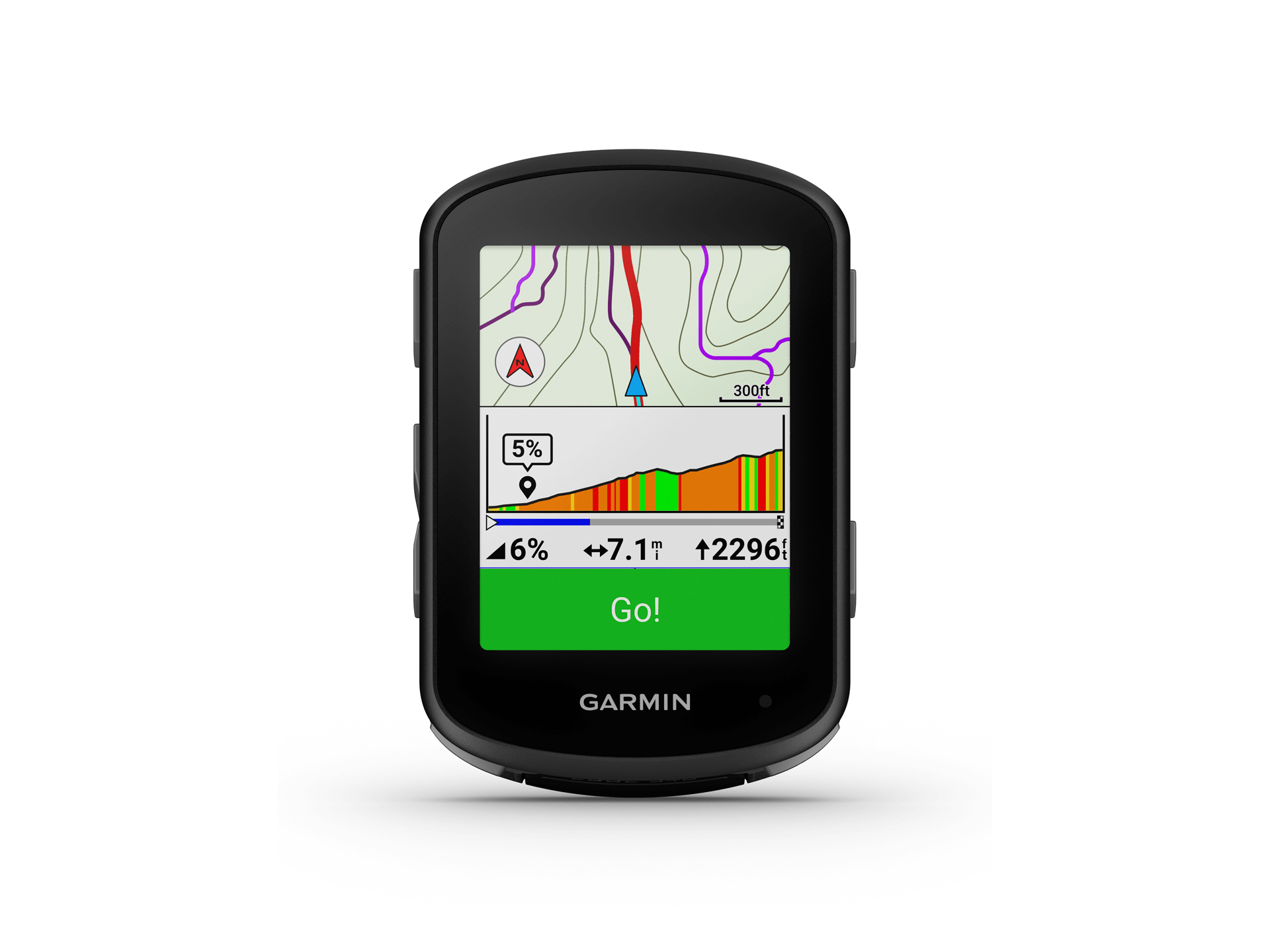 Compteur GPS Garmin Edge 540, écran de contrôle