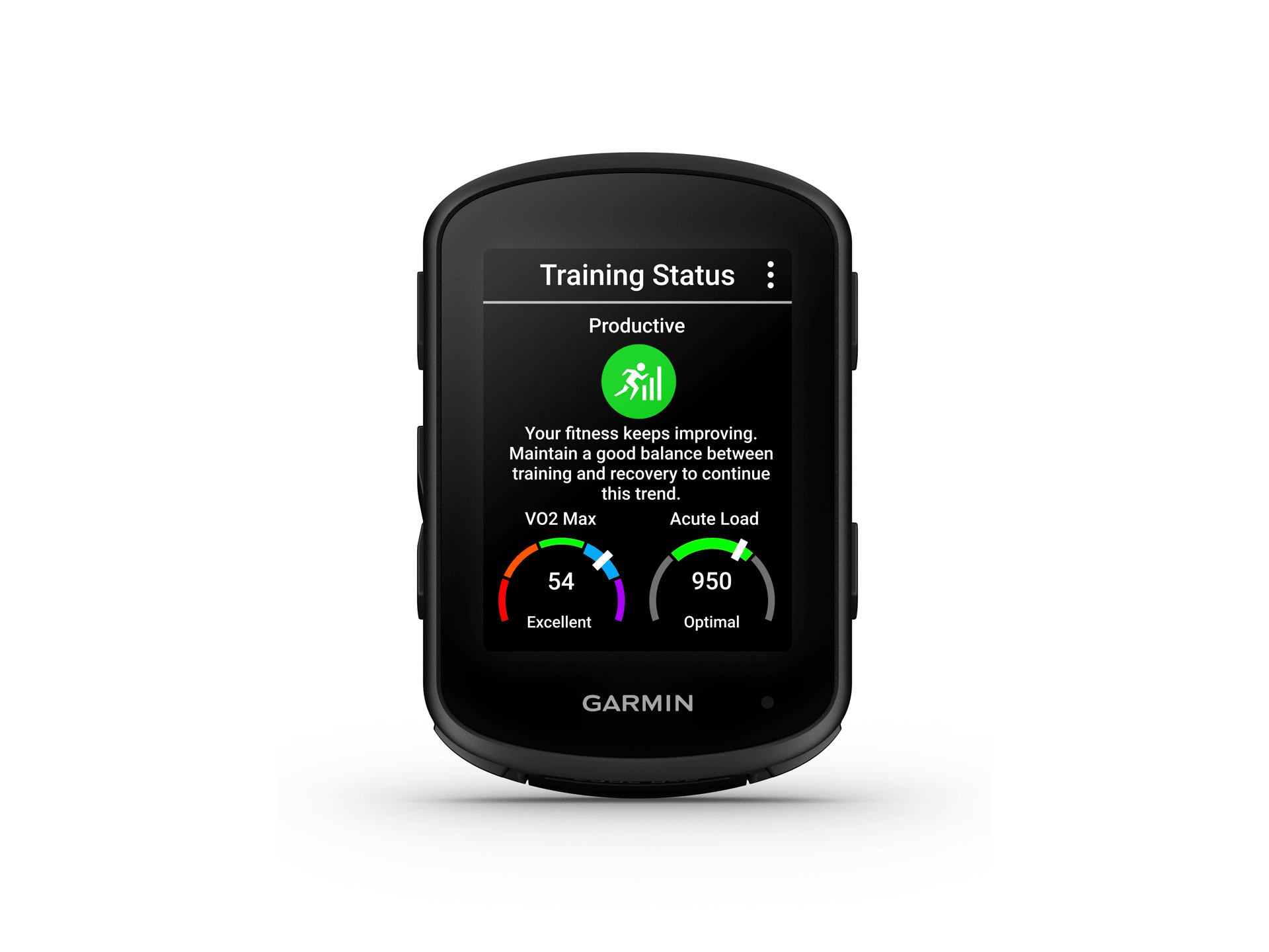 Compteur GPS Garmin Edge 840, écran de contrôle