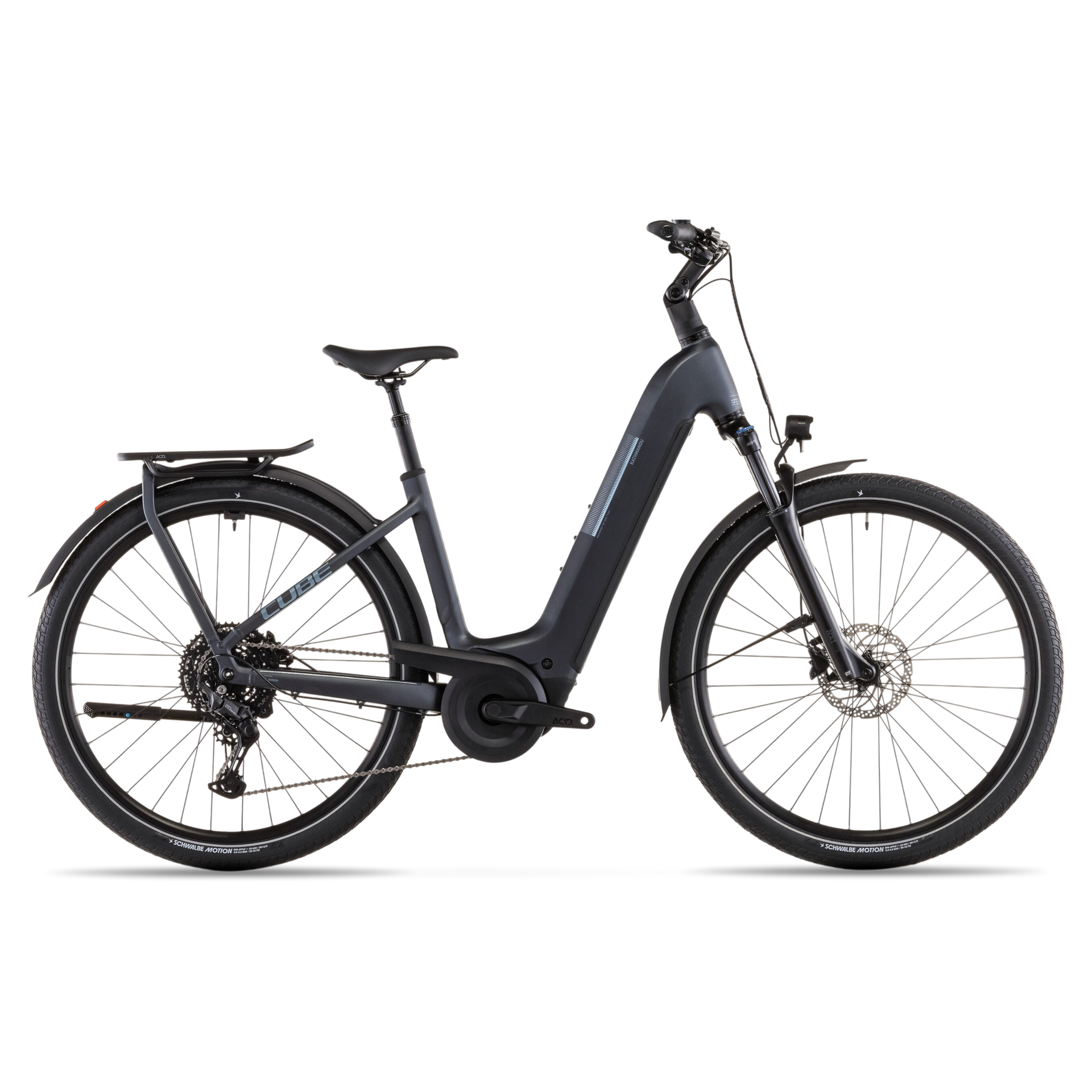 Cube Kathmandu Hybrid one 800 lowstep, vue d'ensemble