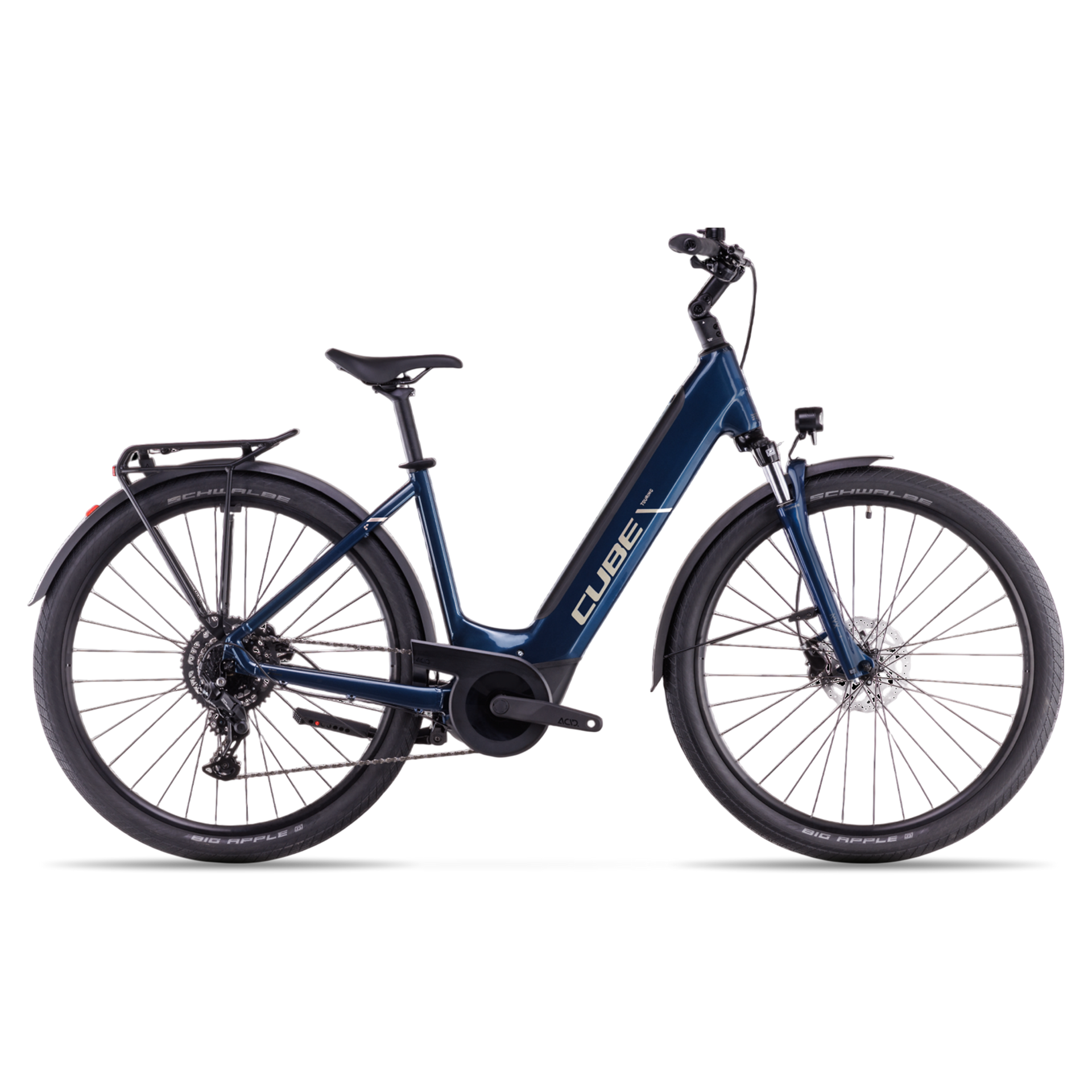 Cube Touring Hybrid ONE 500 Cadre bas, vue d'ensemble