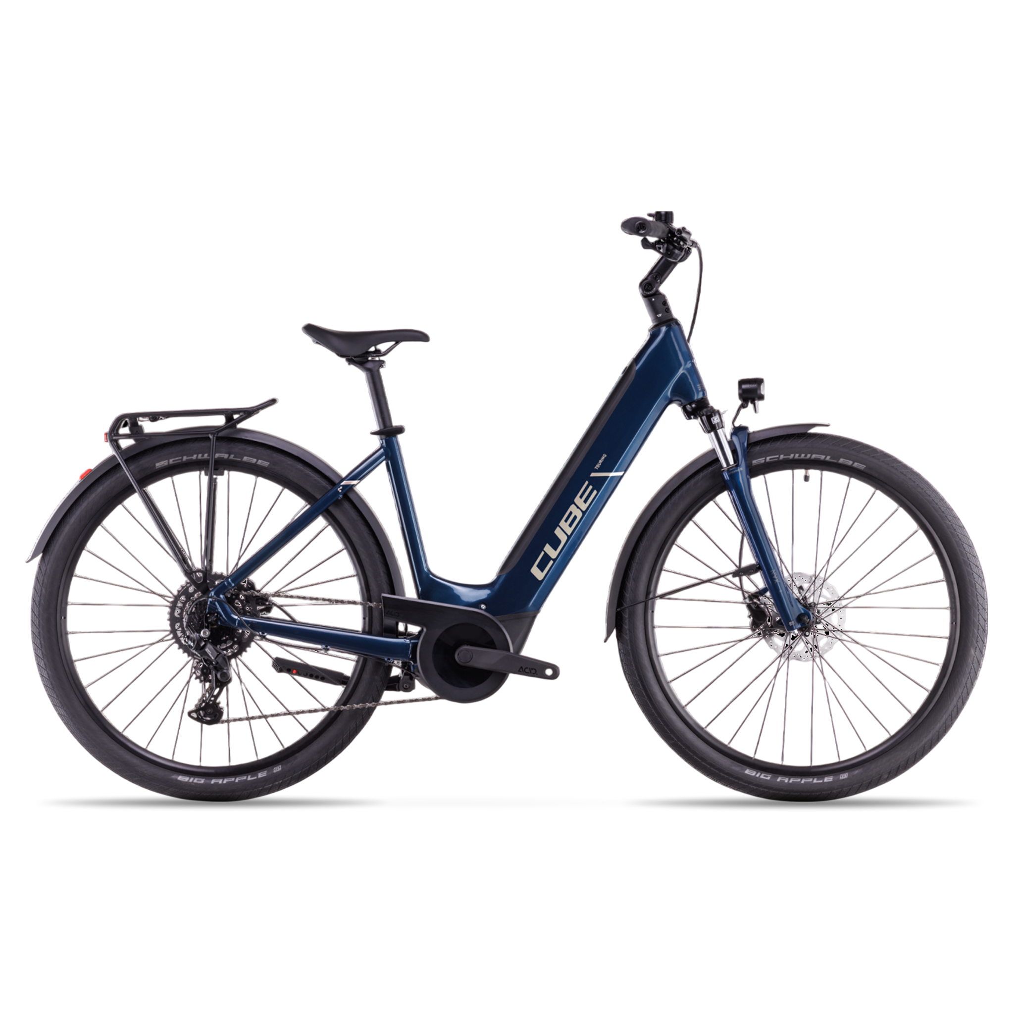 Cube Touring Hybrid ONE 500 Cadre bas, vue d'ensemble