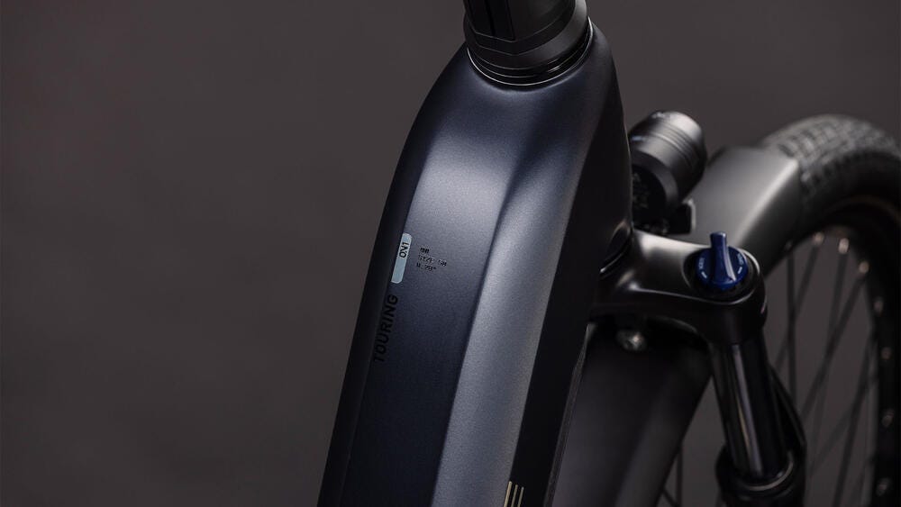 Cube Touring Hybrid ONE 600 - Cadre Bas, batterie