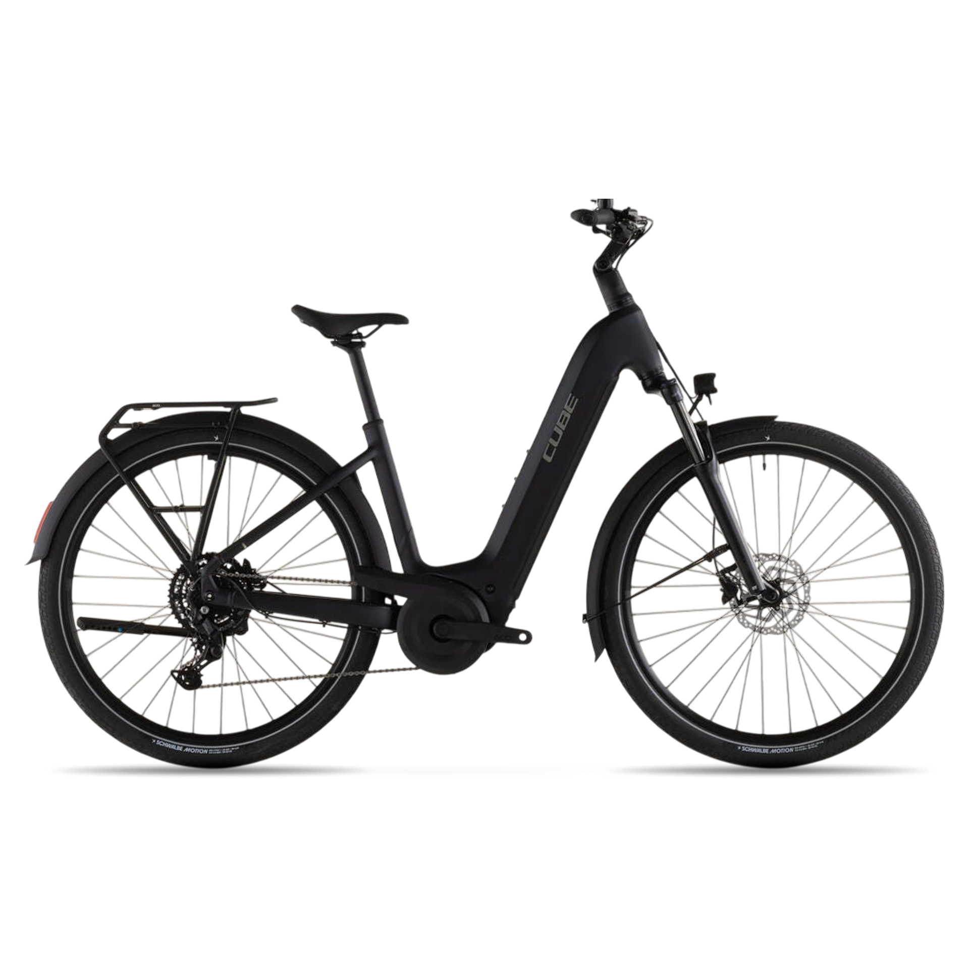 Cube Touring Hybrid ONE 600 - Cadre Bas, vue d'ensemble