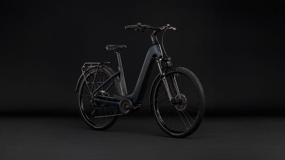 Cube Touring Hybrid ONE 600 EE grey´n´coolgrey (2027), trois-quarts avant