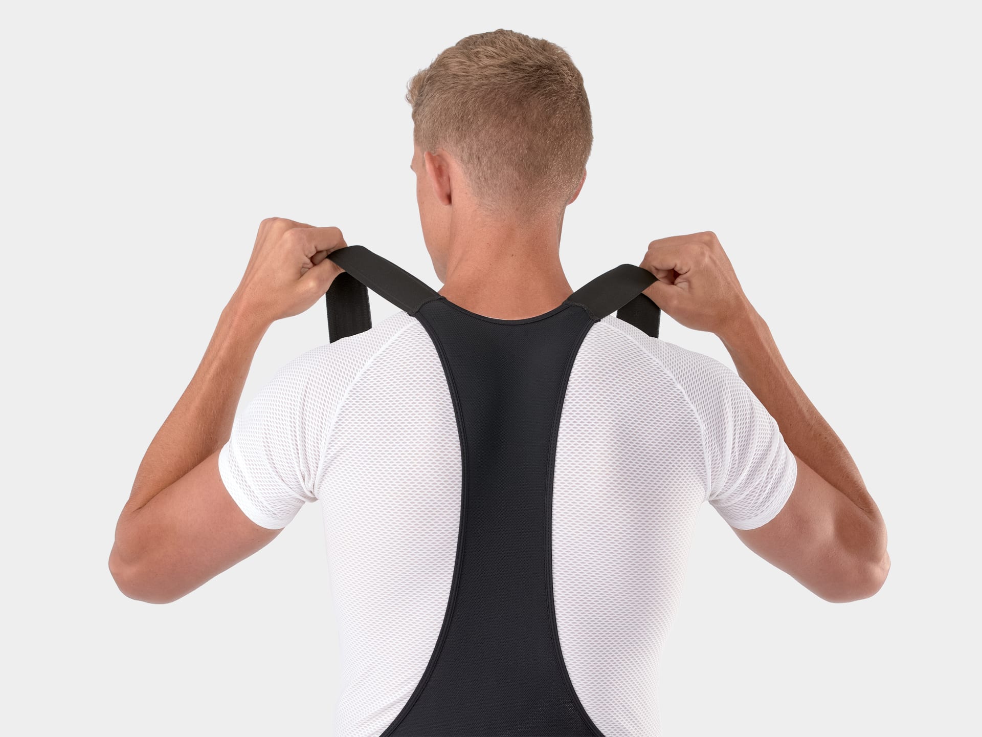 Cuissard à bretelles de cyclisme Trek Circuit, détail produit