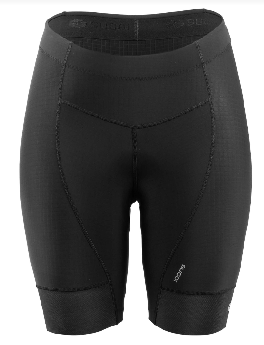 Cuissard de vélo Sugoi Évolution pour Femmes, coloris Noir