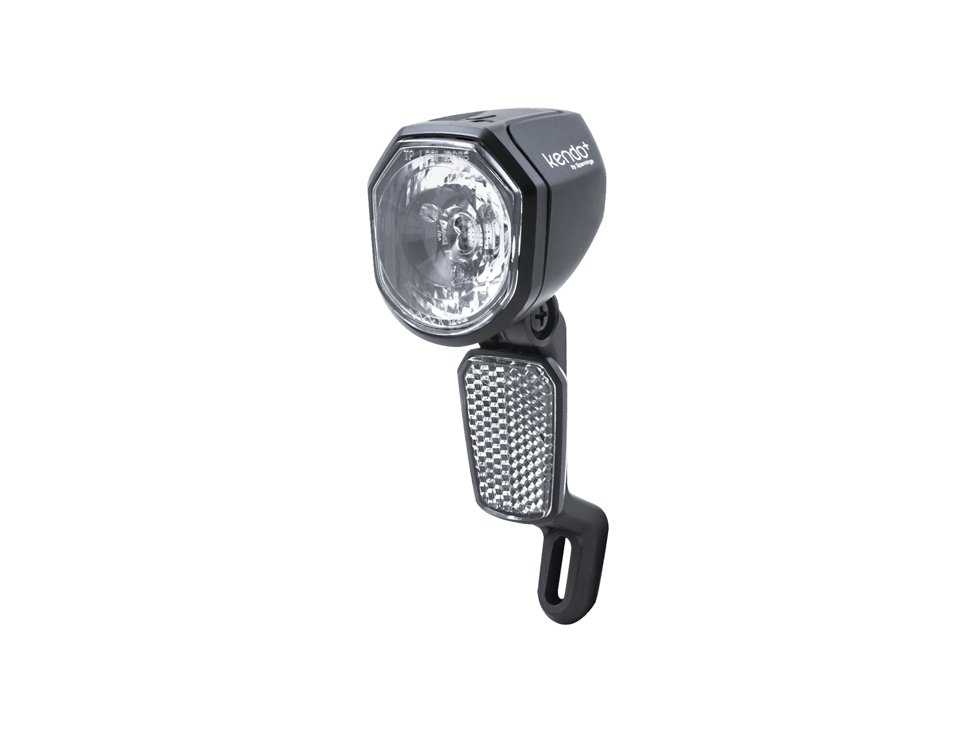Éclairage avant de vélo électrique Spanninga Kendo XE 6-36VDC, vue de face