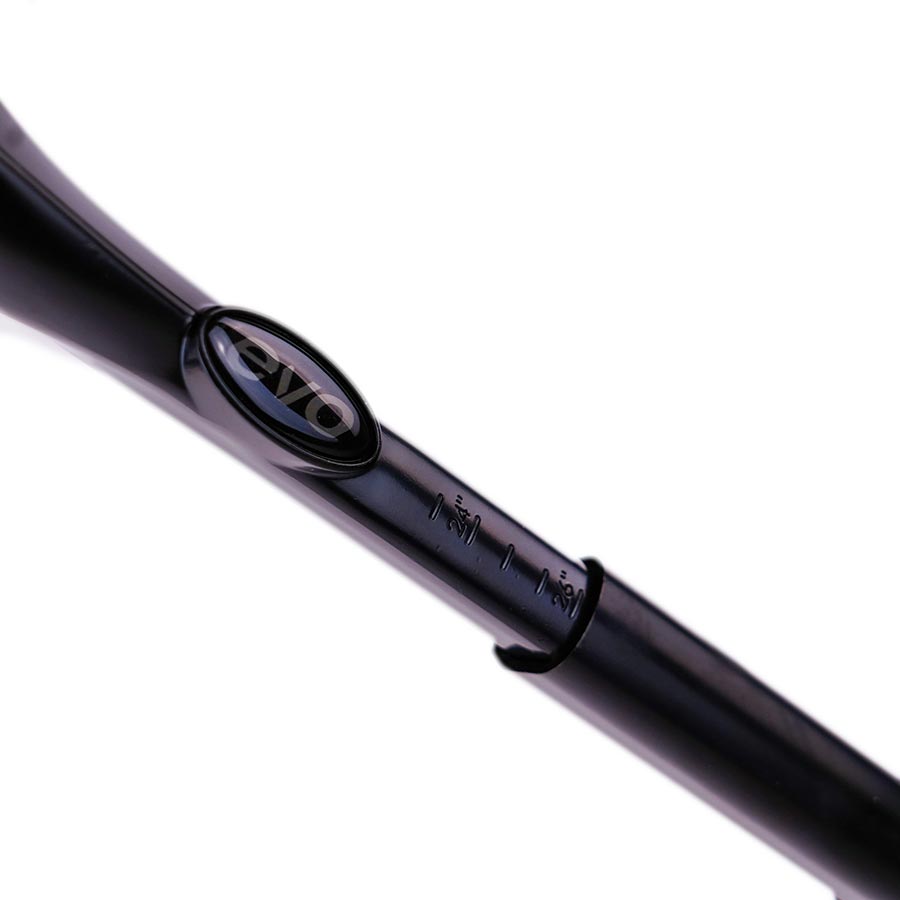 EVO, Béquille à fixation directe ajustable, Noir, 24-29'', 40mm, détail produit