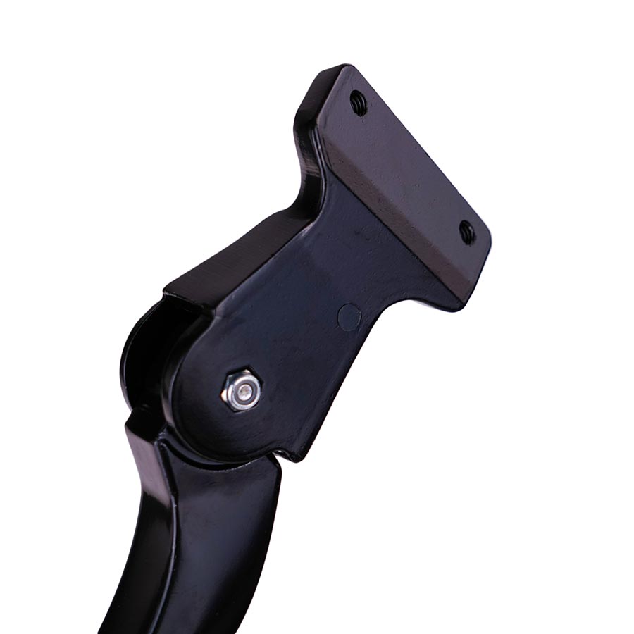 EVO, Béquille à fixation directe ajustable, Noir, 24-29'', 40mm, détail produit