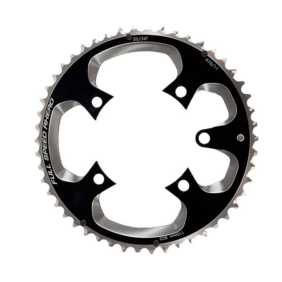 FSA, 371-0250, 50D, 11vit., BCD: 110mm, 5 Boulons, vue de profil