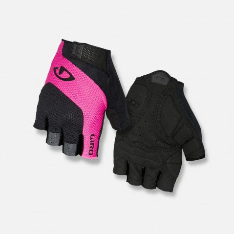 Gants de vélo Giro Tessa Gel pour femme, coloris Rose et Noir