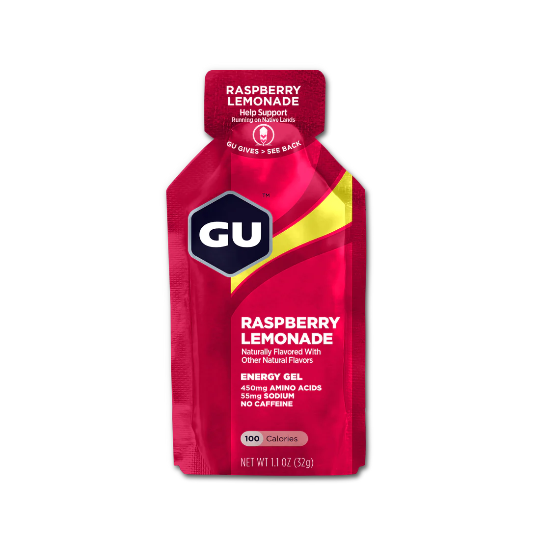 Gel GU Énergy, coloris Raspberry Lemonade