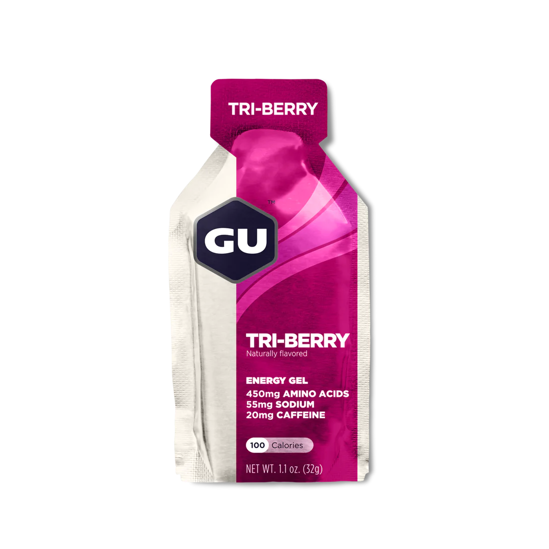 Gel GU Énergy, coloris Tri-Berry