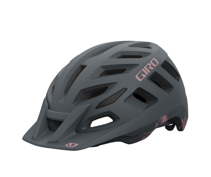 Casque Giro Radix Mips, coloris Gris mat / rose