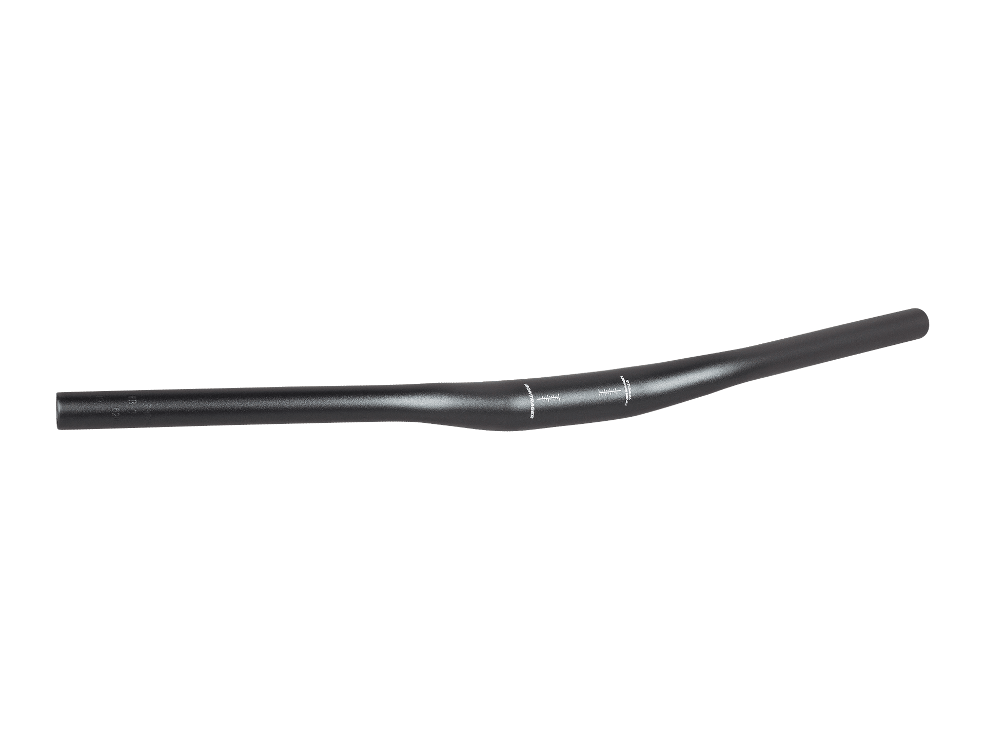 Guidon Bontrager Satellite 31.8 Cruiser en alliage mat, guidon et potence