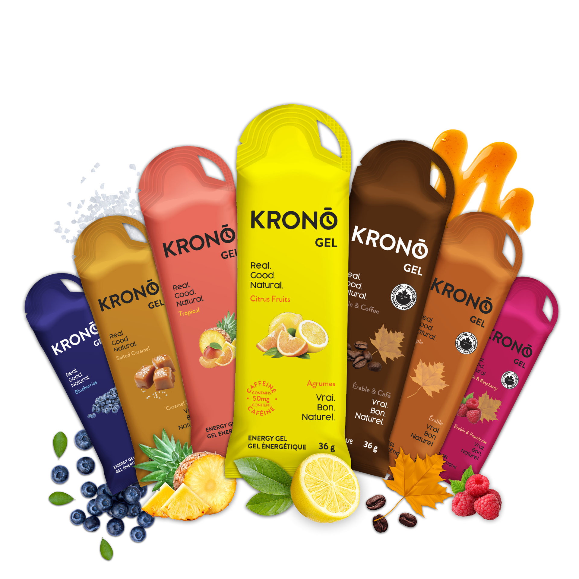 Krono Gel énergétique, contenu