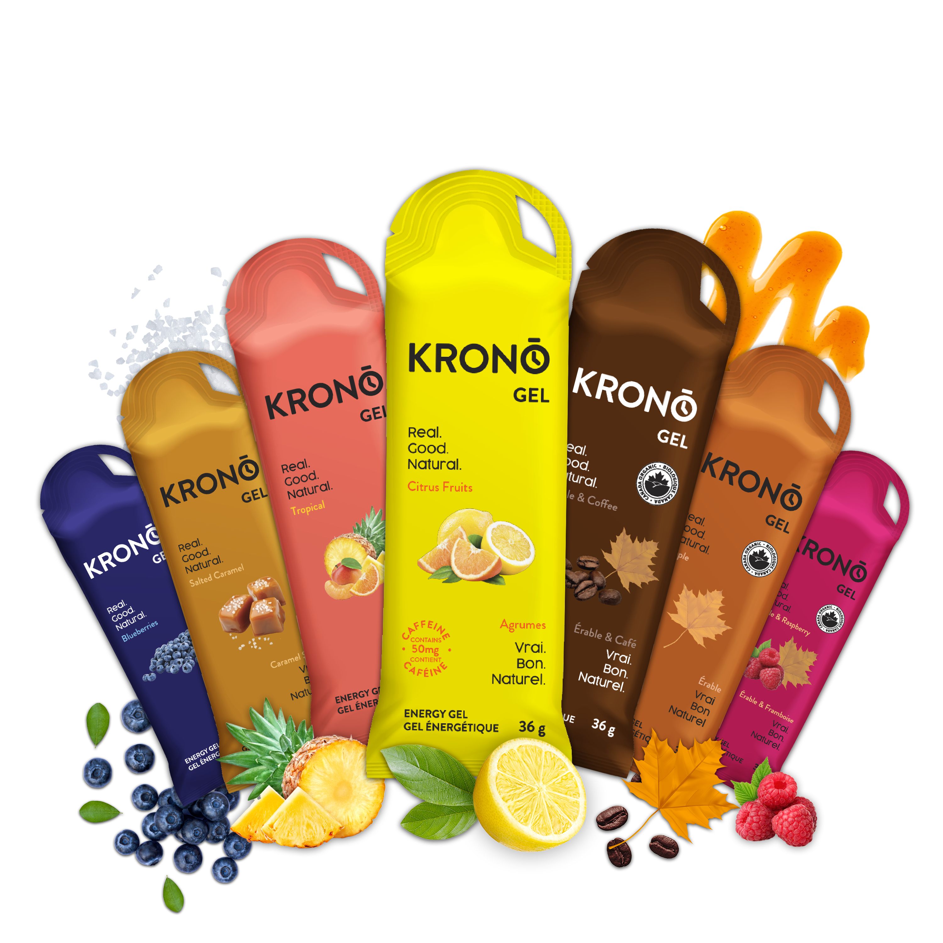 Krono Gel énergétique, contenu