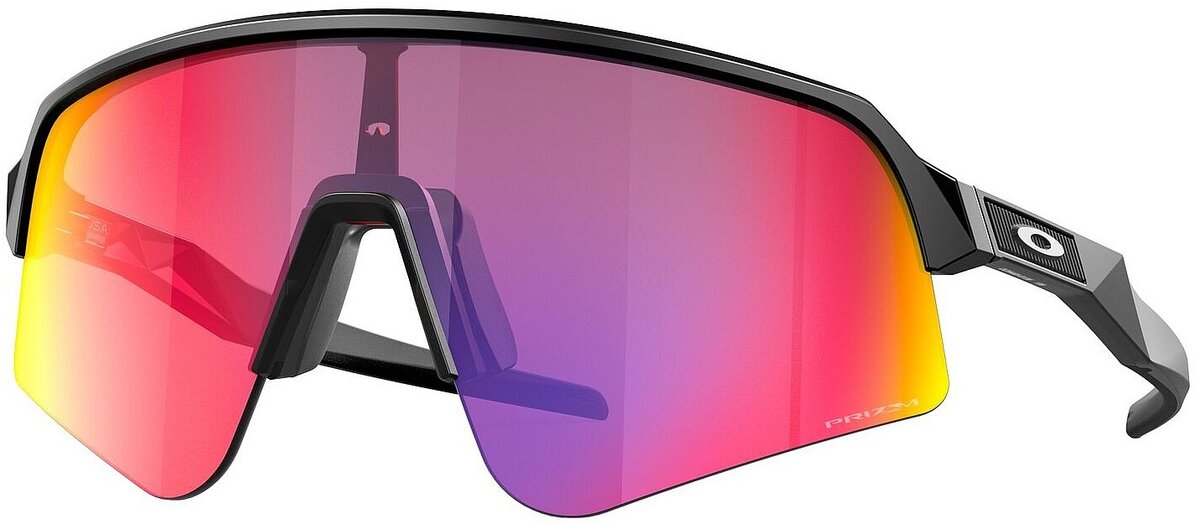 Lunettes Oakley Sutro Lite Sweep, coloris Noir mat / prizm road
