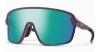 Lunettes Smith Bobcat, coloris Matte amethyst  + ChromaPop Opal Miroir