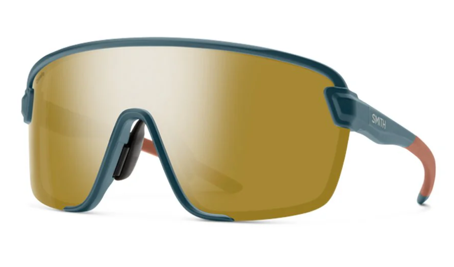 Lunettes Smith Bobcat, coloris Pacific matte + Bronze ChromaPop