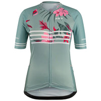 Maillot Garneau District Femme, coloris Green Grey Flowers