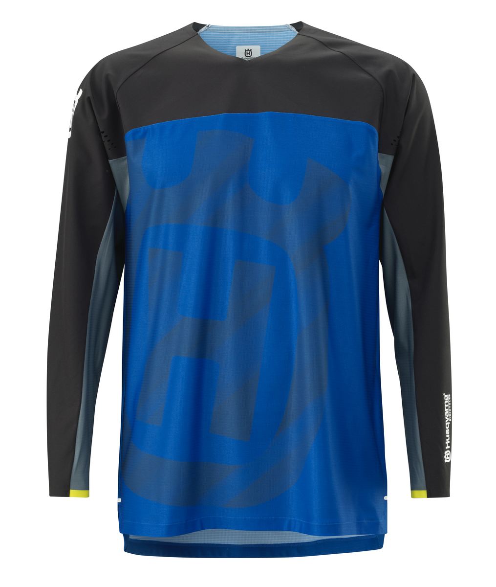 Maillot Husqvarna à manches longues Pathfinder, vue de face