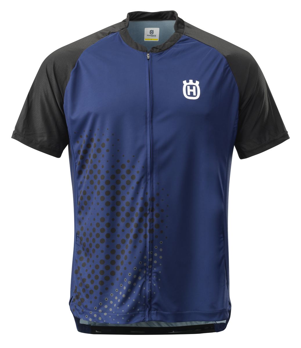 Maillot Husqvarna Discover Full zip, vue de face