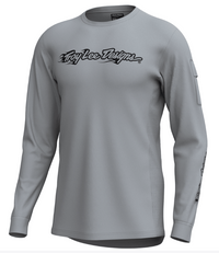 Maillot long Ruckus ride tee, coloris Burn out mist