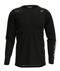 Maillot Troy Lee Design MTB Skyline LS, coloris Mono Black