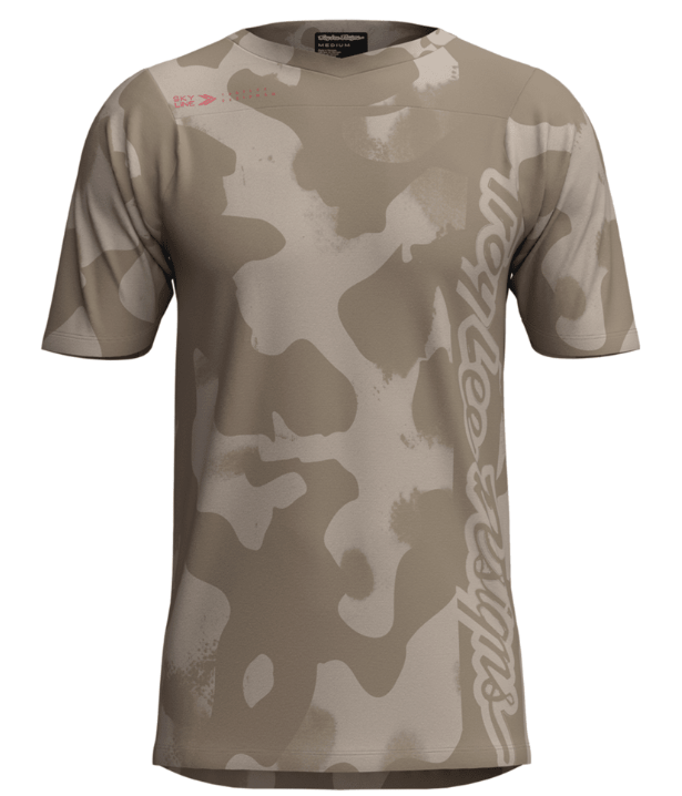 Maillot MTB Troy Lee Design Skyline SS, coloris Scruland Timber