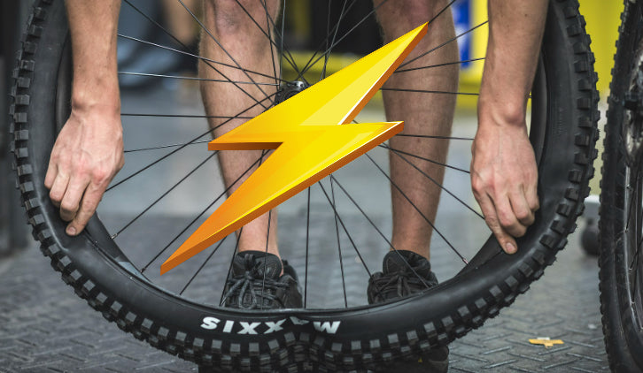 Main d'oeuvre pose de pneu - vélo électrique, produit